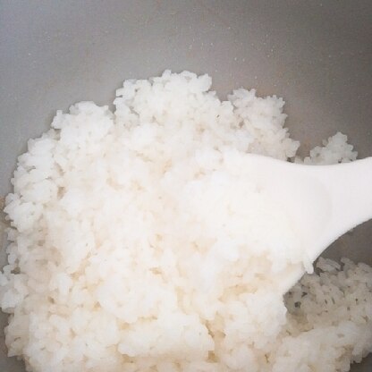 米油で炊きました～米の粒感が際立って美味しかったです♪